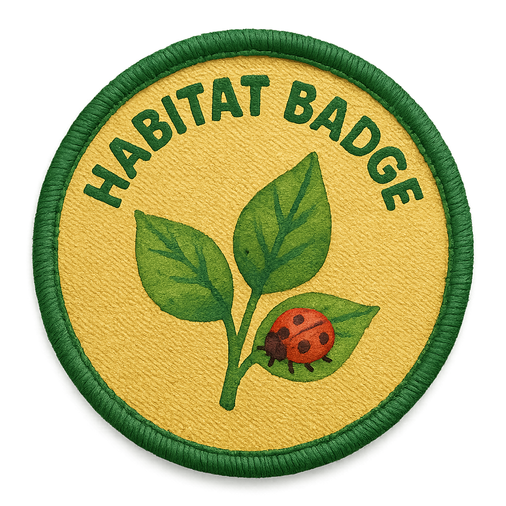 Insect Habitats Explorer Badge