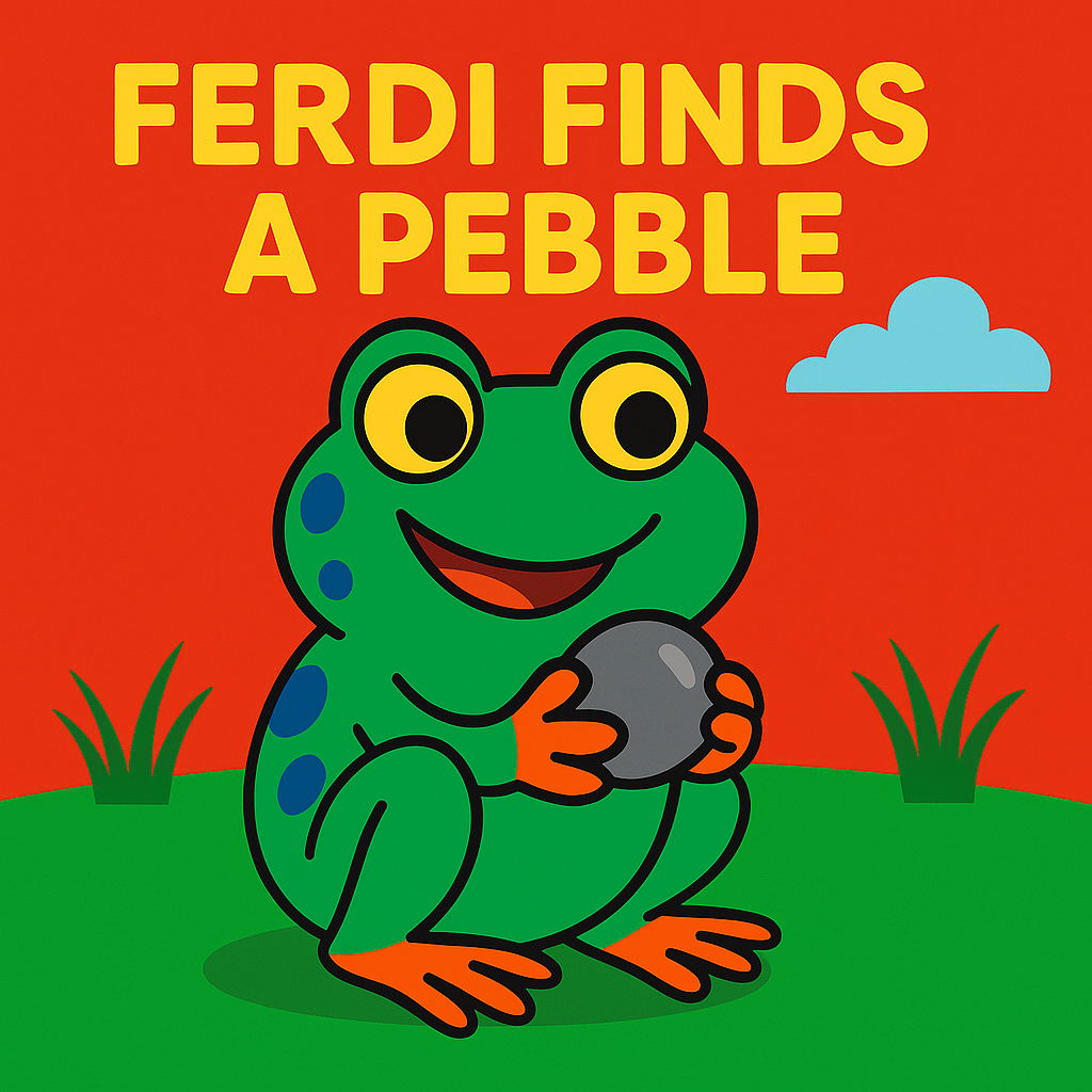FERDI FINDS A PEBBLE