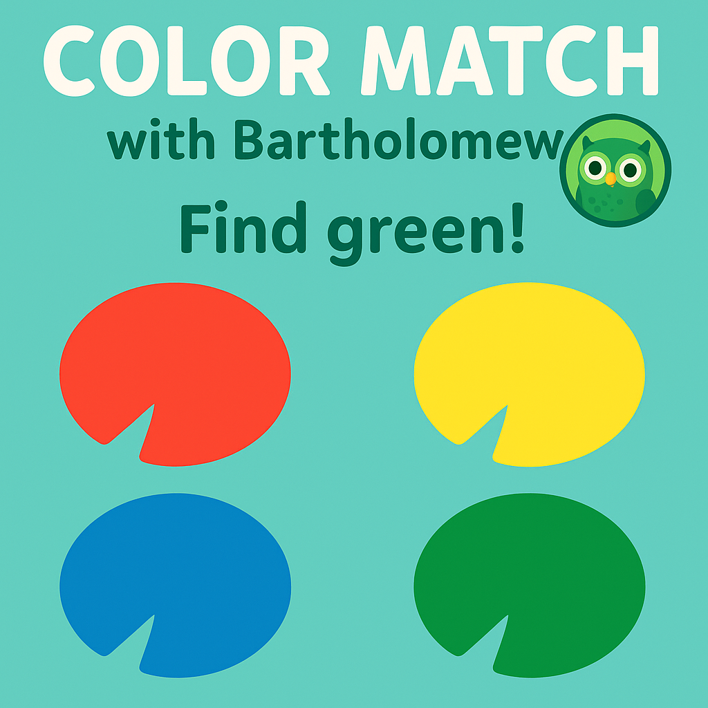 Bartholomew’s Color Match Game