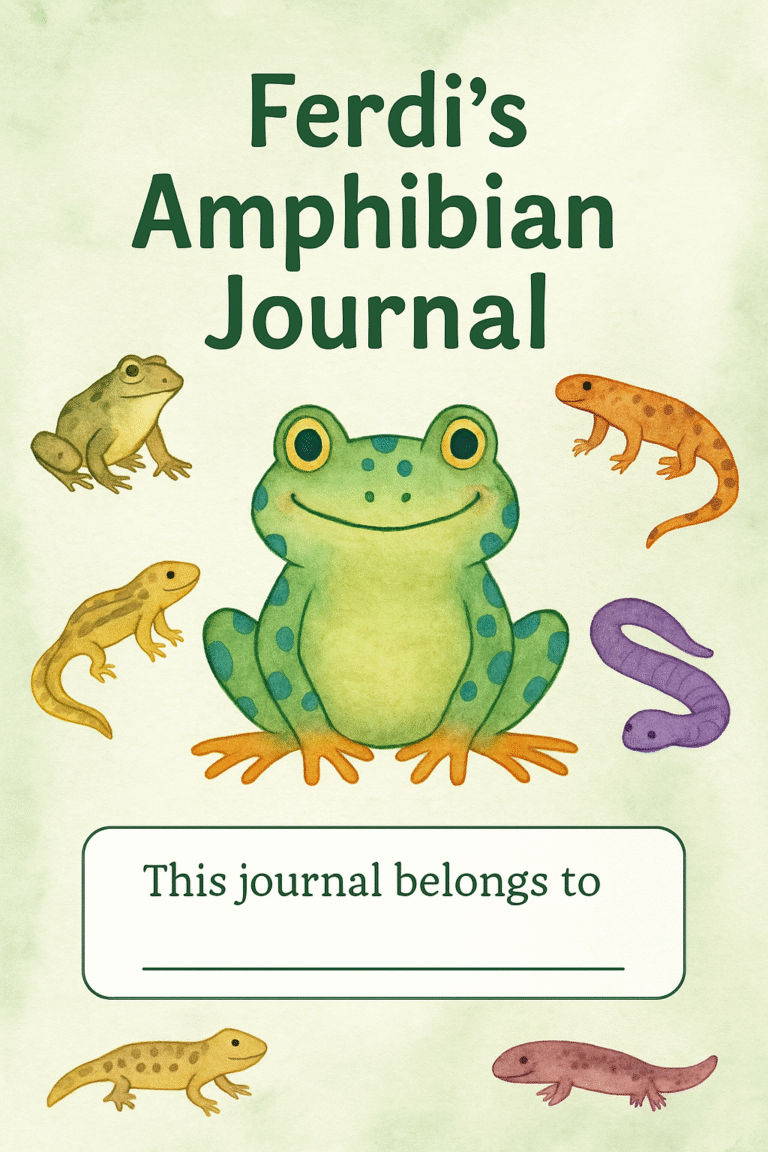 Ferdi's Amphibian Journal Cover